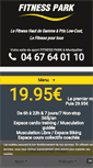 Mobile Screenshot of fitnesspark-montpellier.com